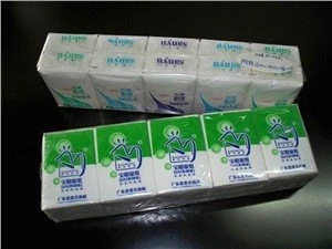 Promozione fazzoletto di carta Tessuto facciale 10 fogli